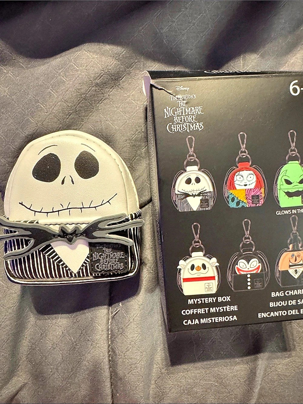 Disney The Nightmare Before Christmas Jack Skellington mini bag charm Mini Bag